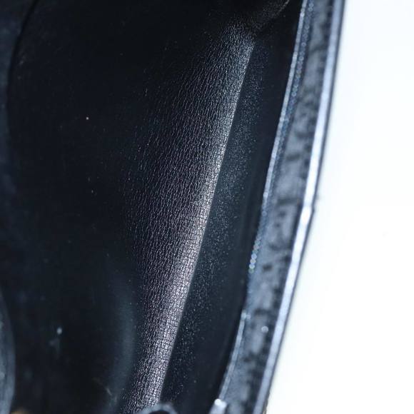 Christian Dior Trotter Canvas Chain Shoulder Bag Black Gold Auth 90397 - Picture 10 of 16